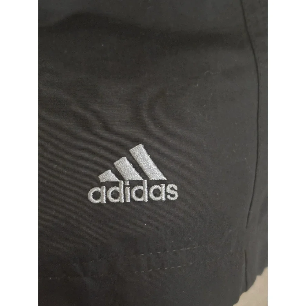 Vintage 2001 Adidas Windbreaker Track Pants Mens XL Black Mesh Lined Y2K AZF001